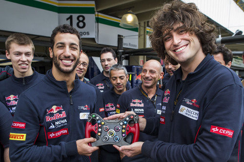 Daniel Ricciardo se despide de Toro Rosso