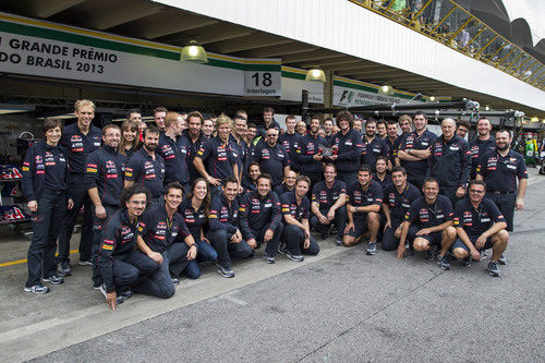 Foto de equipo en Toro Rosso