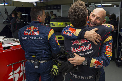 Toro Rosso celebra su mejor clasificación desde 2008