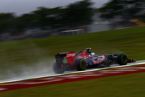 Daniel Ricciardo disputa su última clasificación con Toro Rosso