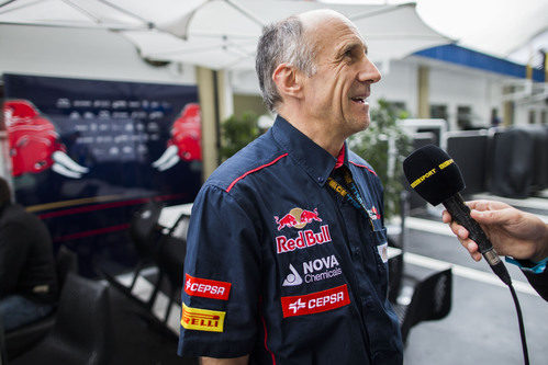 Franz Tost entrevistado tras la clasificación