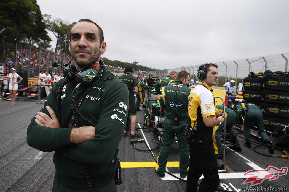 Cyril Abiteboul, presente en Interlagos