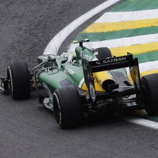 Giedo van der Garde acabó 18º el GP de Brasil