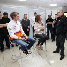 Acto de presentación de Nico Hülkenberg