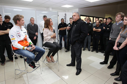 Acto de presentación de Nico Hülkenberg