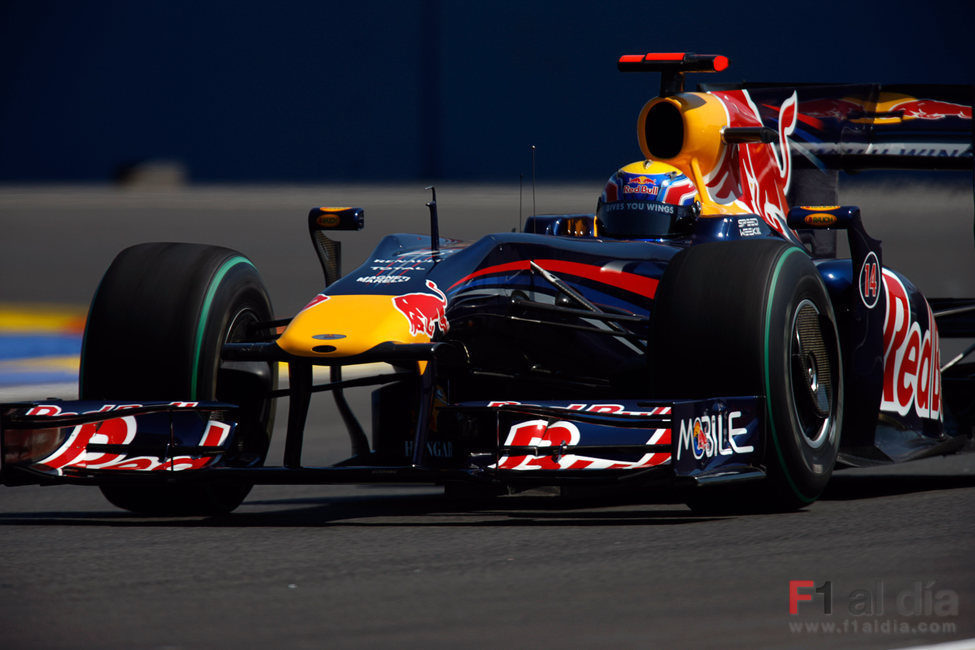 Webber no logra atacar el campeonato