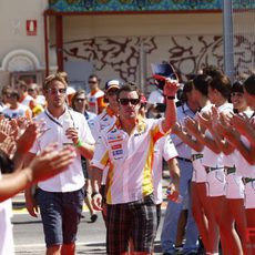 Button y Alonso