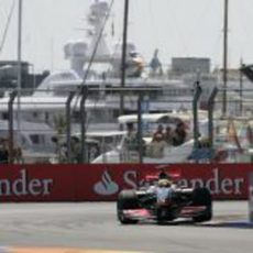 Hamilton en Valencia