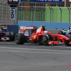 Raikkonen en el GP de Europa