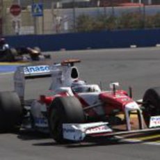 Trulli en el GP de Europa