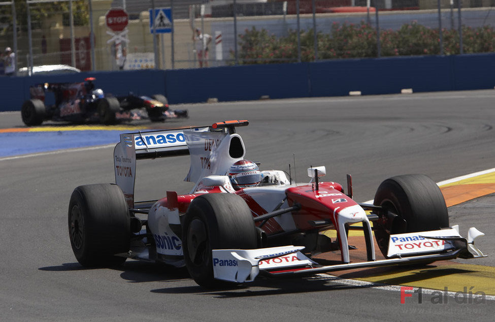 Trulli en el GP de Europa