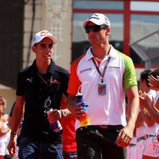 Buemi y Sutil