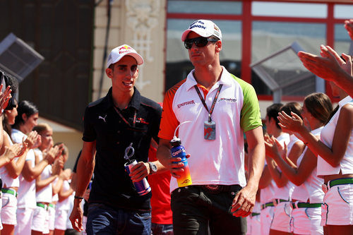 Buemi y Sutil