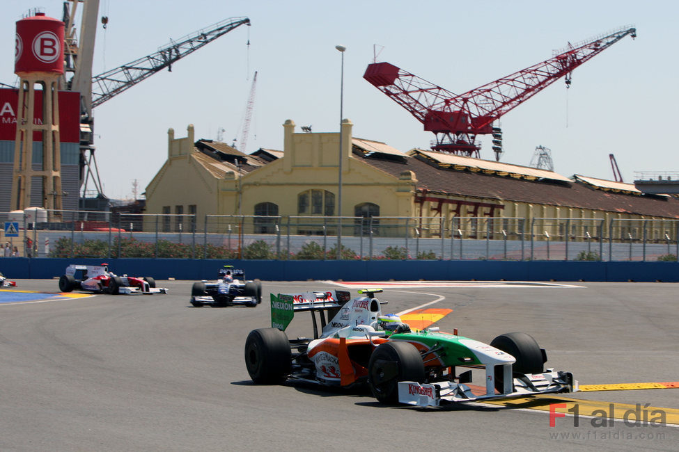 Fisichella en Valencia