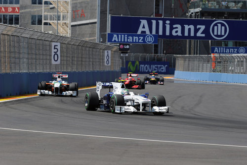 Heidfeld ante Sutil