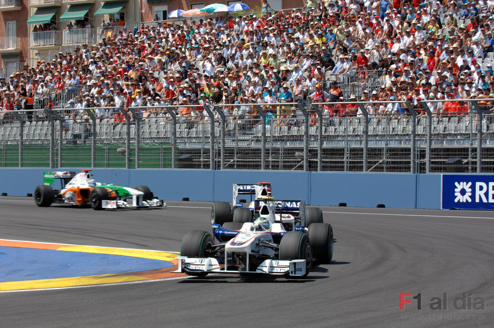 Heidfeld y Kubica