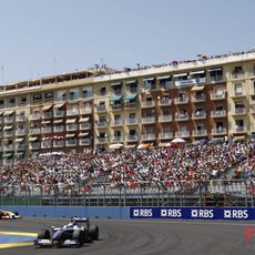 Rosberg en Valencia