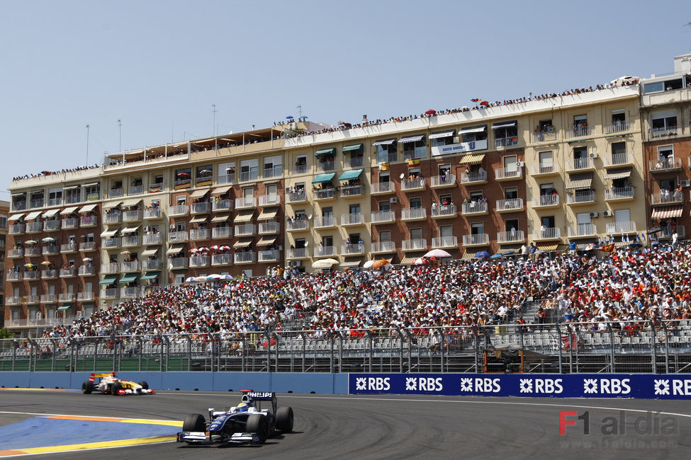 Rosberg en Valencia