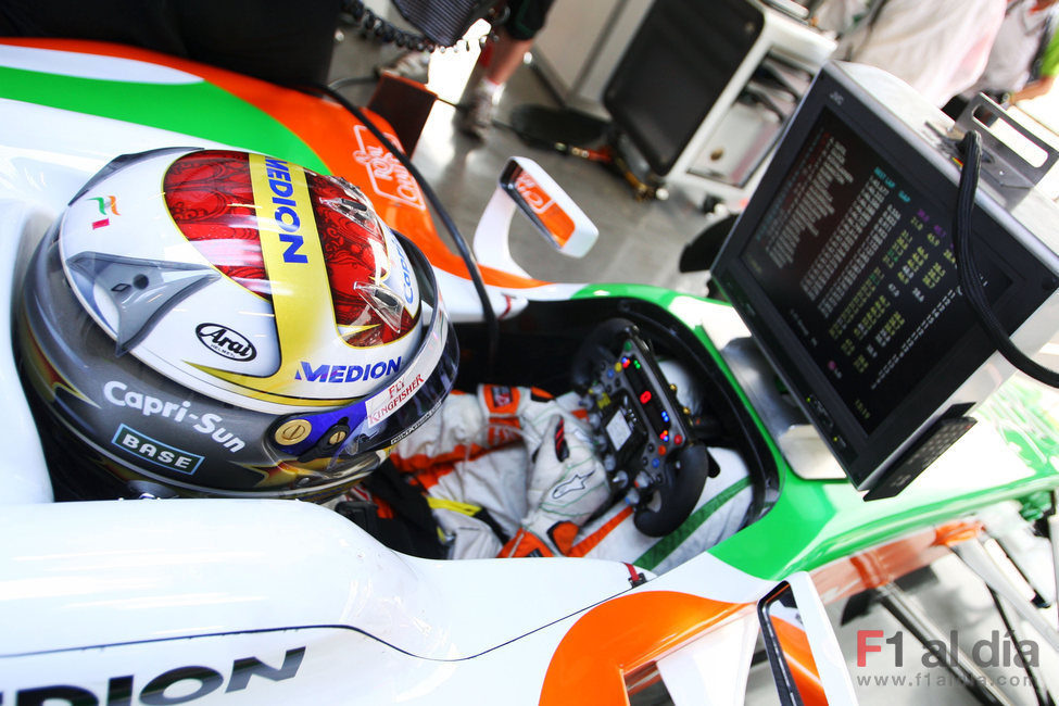 Sutil en el Force India