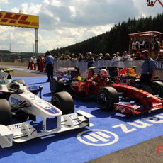 Heidfeld llega tercero