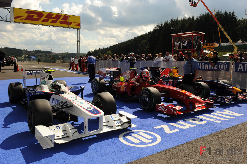 Heidfeld llega tercero