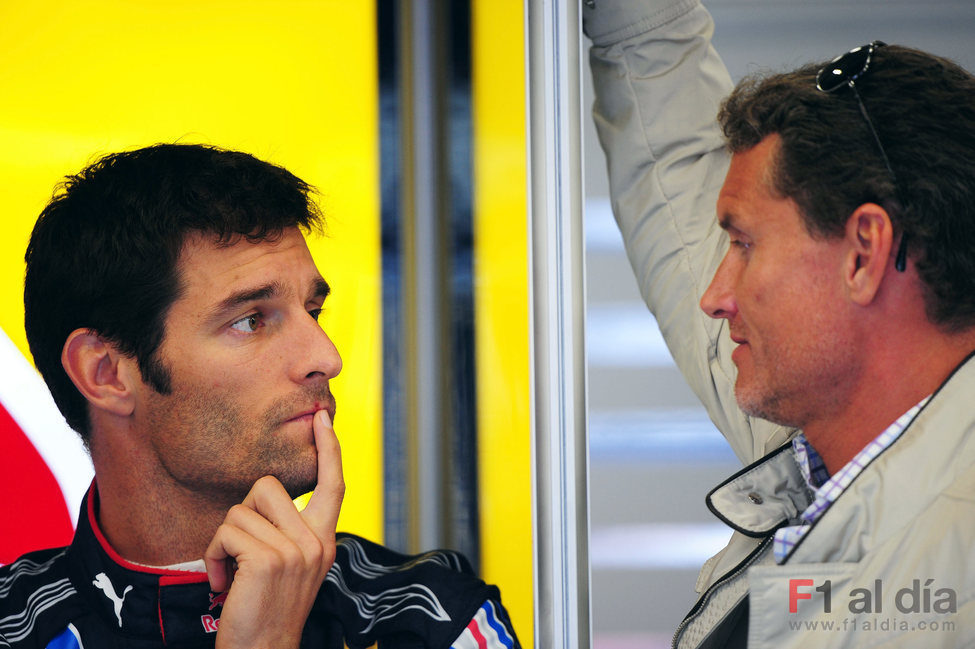 Webber y Coulthard
