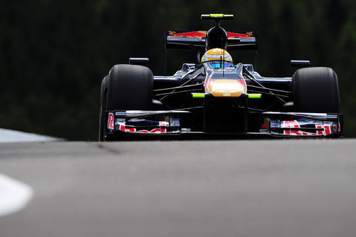 Buemi durante la clasificación