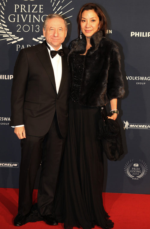 Jean Todt y Michelle Yeoh, anfitriones de lujo