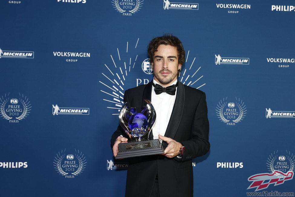 Fernando Alonso, subcampeón del mundo de F1 2013