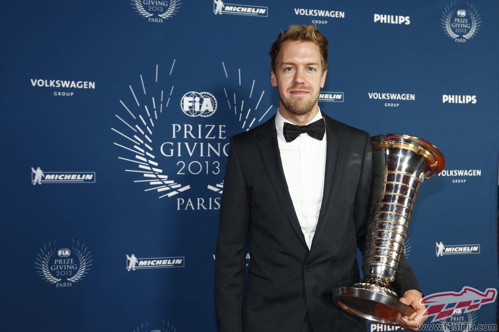 Sebastian Vettel, campeón del mundo de F1 2013