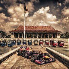 Foto promocional de Red Bull en Sri Lanka