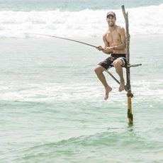 De pesca en Sri Lanka