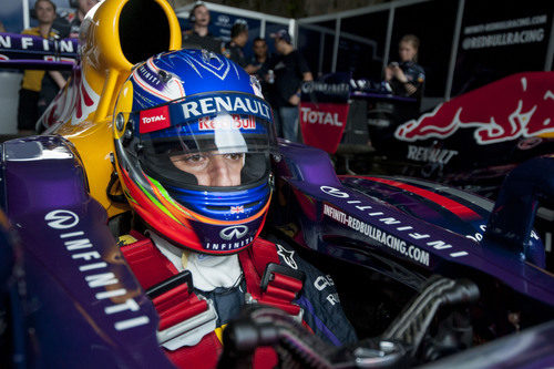 Daniel Ricciardo, concentrado