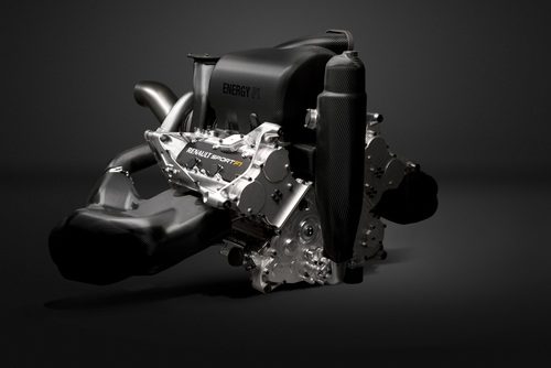Otra perspectiva del motor Renault V6