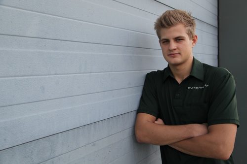 Marcus Ericsson, piloto titular de Caterham en 2014