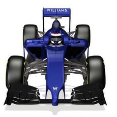 Render frontal del nuevo Williams FW36