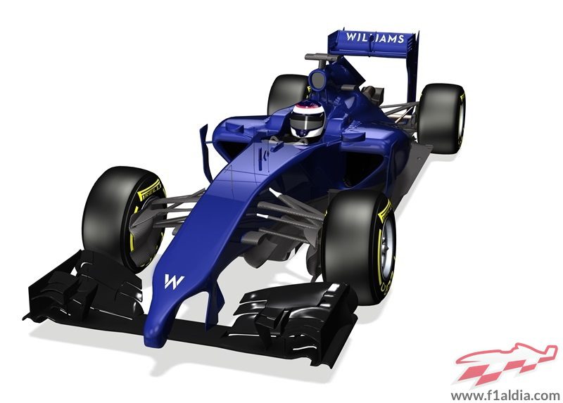 Render del nuevo Williams FW36