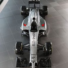 Plano aéreo del McLaren MP4-29