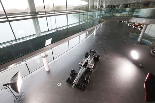 Vista superior del McLaren MP4-29
