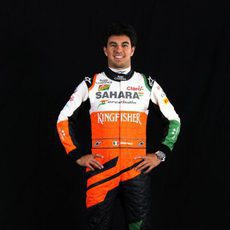 Sergio Pérez con Force India para 2014