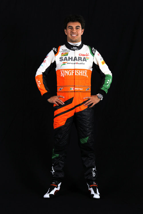 Sergio Pérez con Force India para 2014