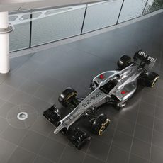 El McLaren MP4/29 en Woking