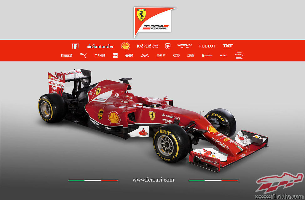 Ferrari F14-T, el Ferrari de 2014