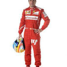 Fernando Alonso, piloto Ferrari en 2014