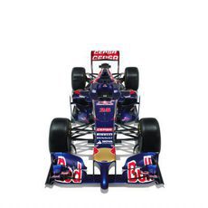 Vista frontal del Toro Rosso STR9
