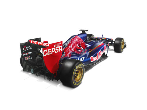 Así es el STR9, el monoplaza de Toro Rosso para 2014