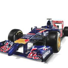 Toro Rosso STR9, el monoplaza de Vergne y Kvyat en 2014