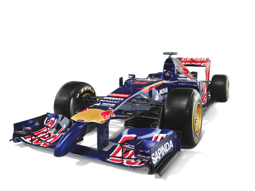 Toro Rosso STR9, el monoplaza de Vergne y Kvyat en 2014