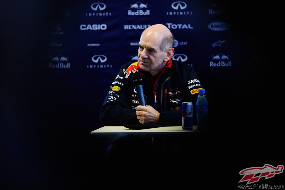 Rueda de prensa de Adrian Newey