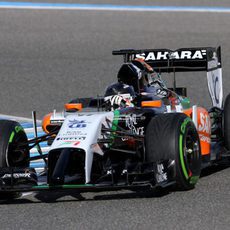 Primeras vueltas del Force India VJM07